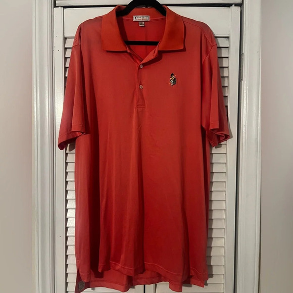 Men’s Peter Millar Summer Comfort Embroidered Bagpipe Polo Shirt - Picture 1 of 5